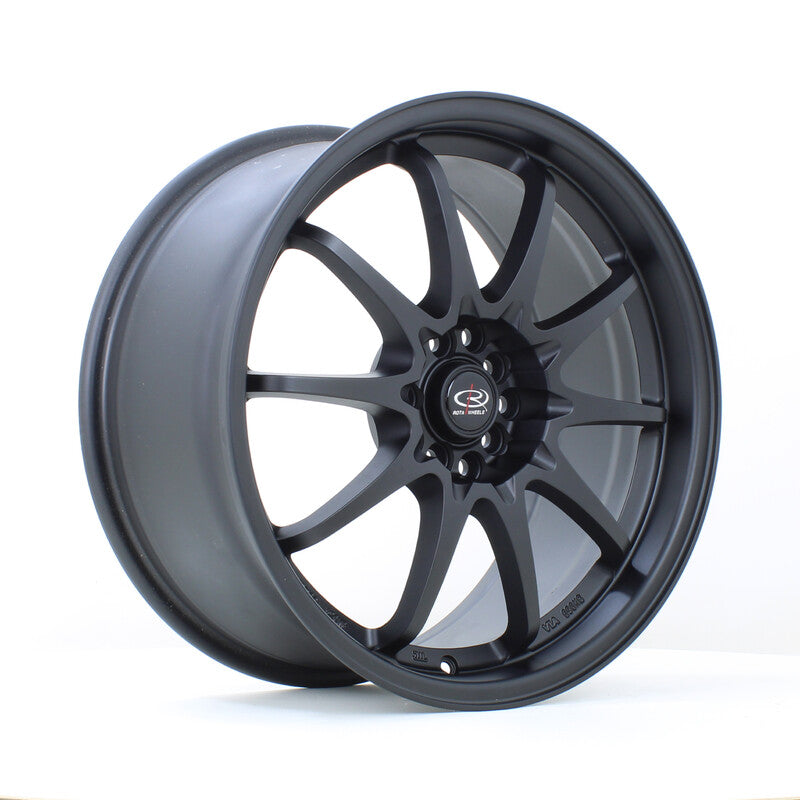 Cerchio Rota Fighter 8,5x18 5x100/5x114.3 ET44 - Nero opaco