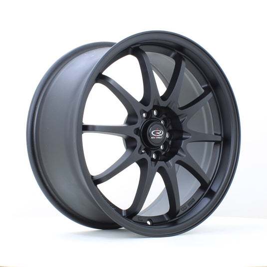 Cerchio Rota Fighter 8,5x18 5x100/5x114.3 ET44 - Nero opaco