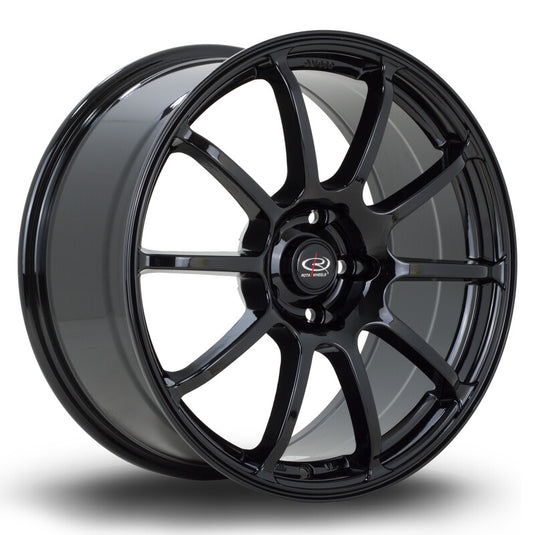 Cerchio Rota Force2 8,5x18 5x120 ET45 - Nero lucido