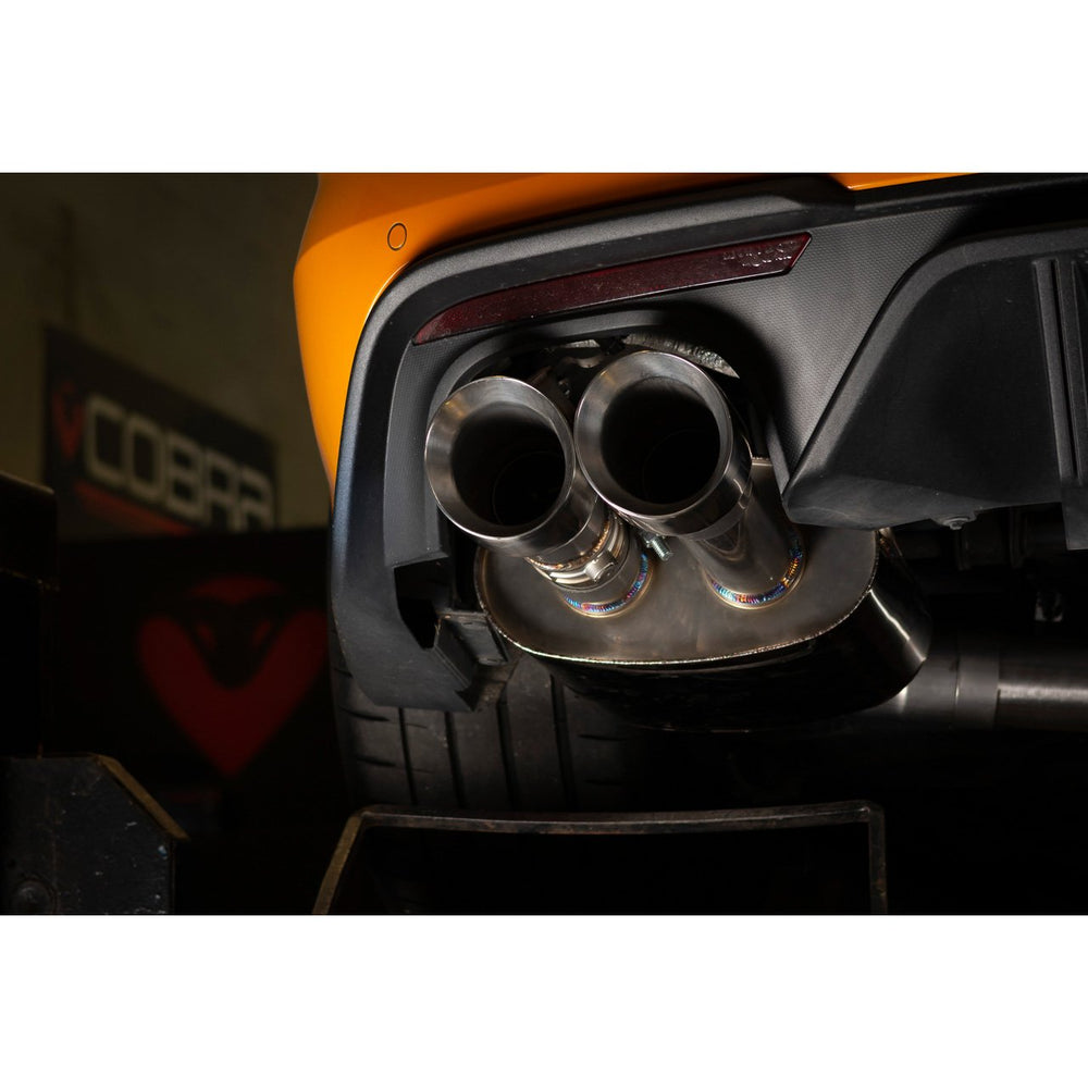 Linea di Scarico "Catback" Cobra per Ford Mustang - con Valvola (Ø3")
