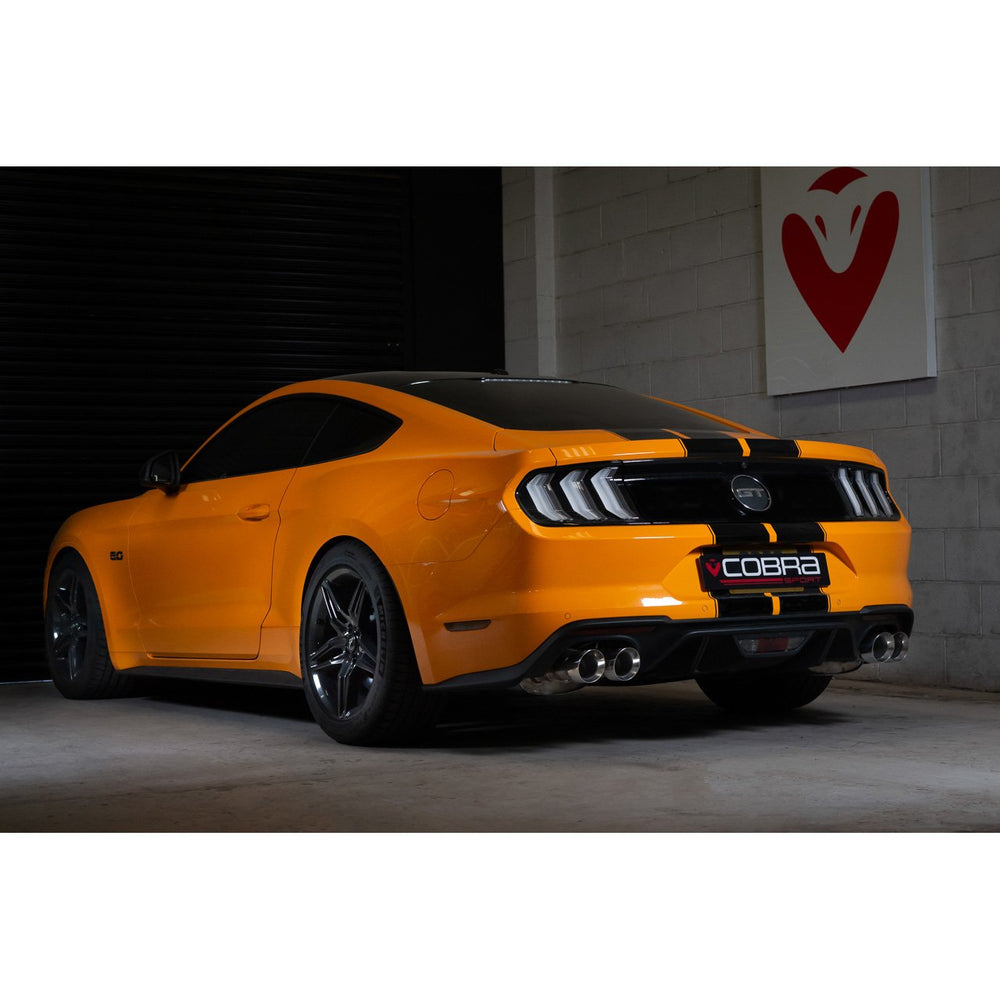 Linea di Scarico "Catback" Cobra per Ford Mustang - con Valvola (Ø3")