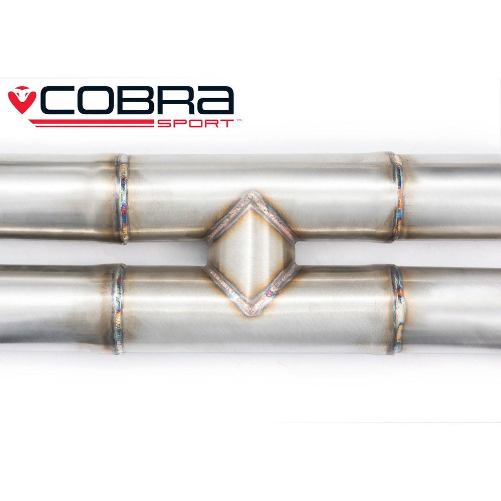 Linea di Scarico "Catback" Cobra per Ford Mustang - con Valvola (Ø3")
