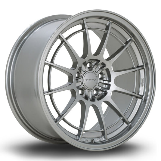 Cerchio Rota GKR 9x18 5x100 ET38 - Grigio metallizzato