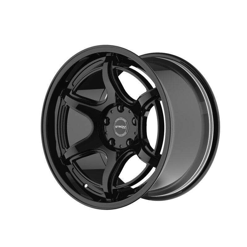 Cerchio Ström DS-F45 9,5x18 5x120 ET10 - Nero lucido