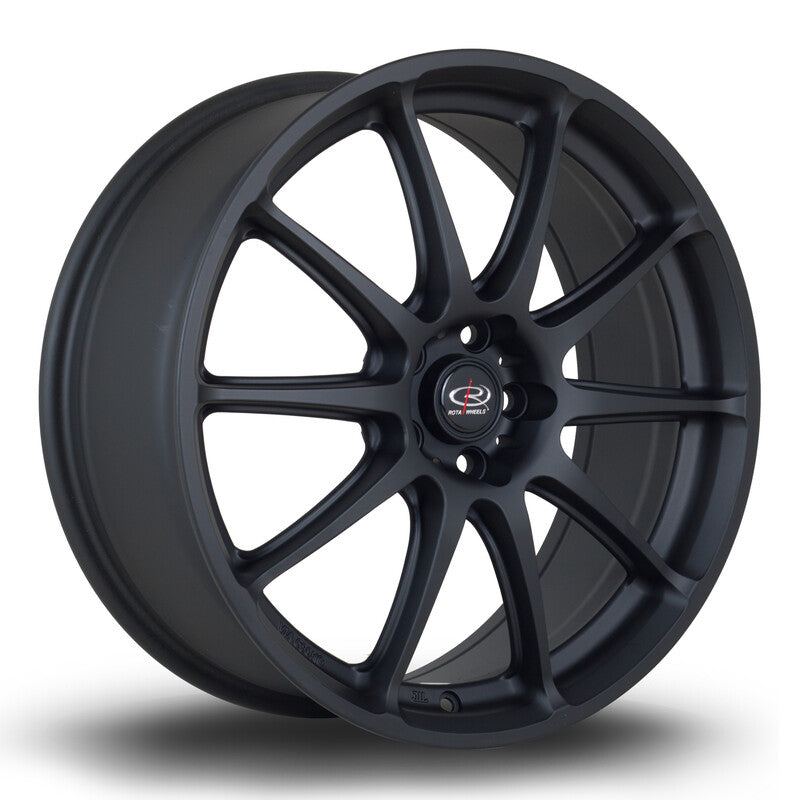 Cerchio Rota GRA 7,5x18 5x100 ET48 - Nero satinato