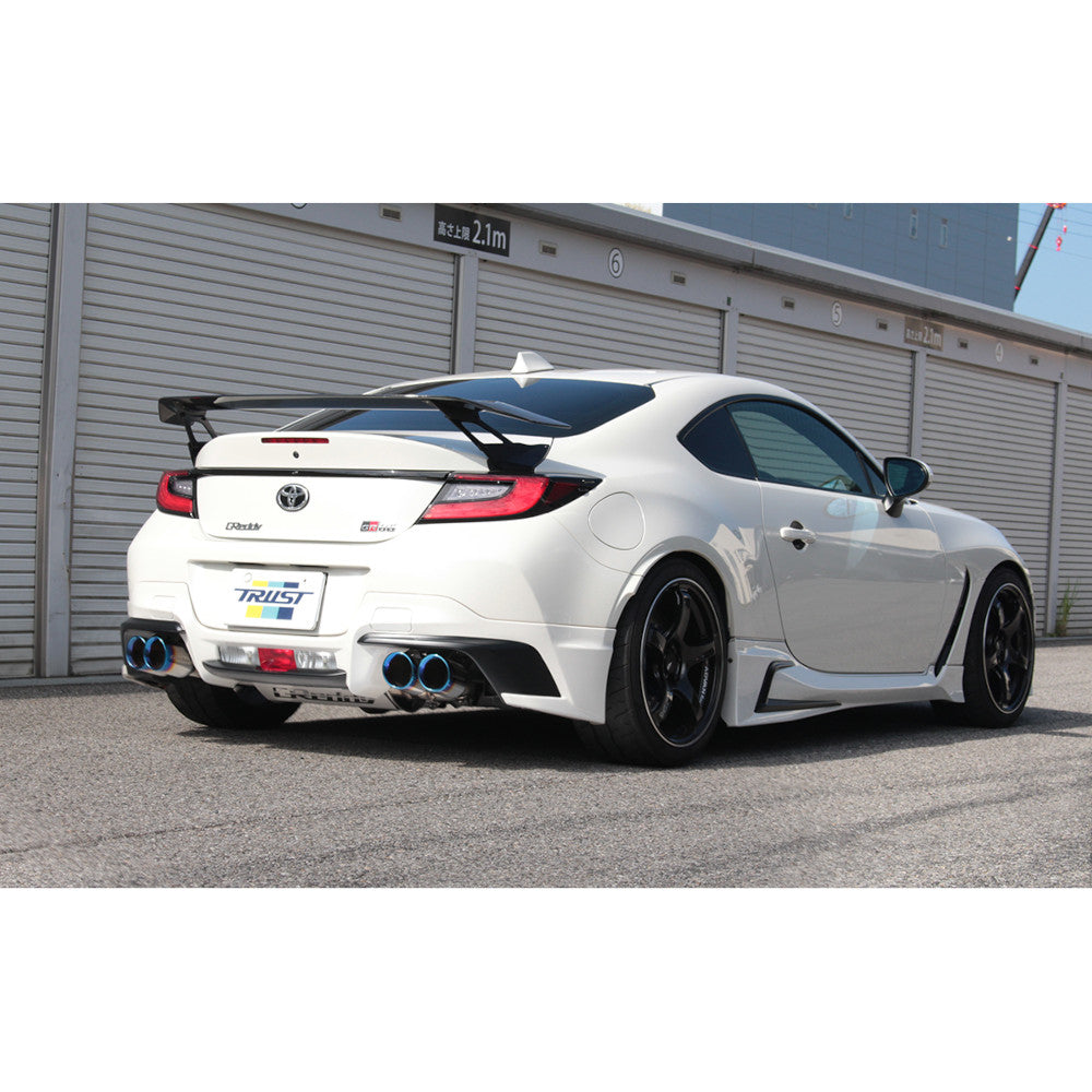 Silenziatore GReddy Comfort Sports GTS V3 per Toyota GR86 & Subaru BRZ (2021+)