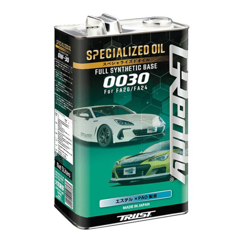 5L Olio Motore GReddy 0030 0W30 per FA20 & FA24 (GT86, GR86, BRZ)