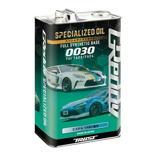 5L Olio Motore GReddy 0030 0W30 per FA20 & FA24 (GT86, GR86, BRZ)