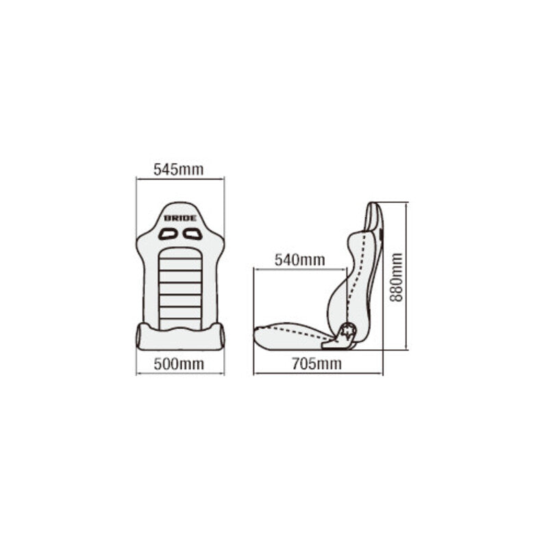 Carica immagine in Galleria Viewer, Sedile Racing Bride Euroster II Cruz Nero BE
