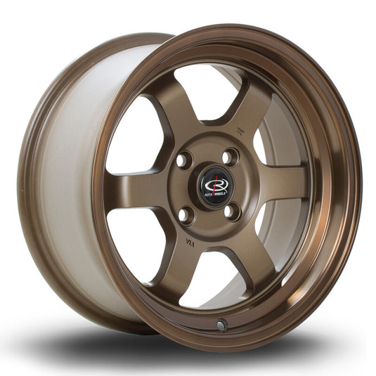 Cerchio Rota Grid V 7x15 4x100 ET20 - Bronzo