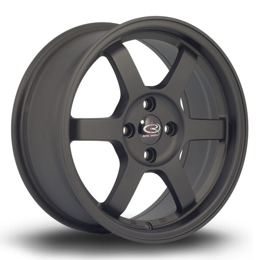 Cerchio Rota Grid 7x16 5x114.3 ET40 - Nero opaco