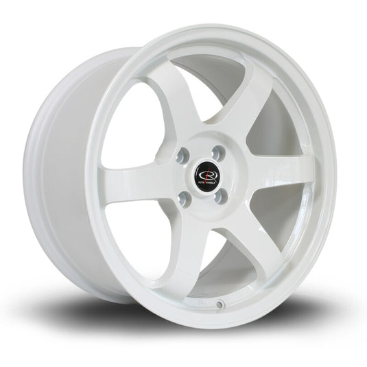 Cerchio Rota Grid 9,5x17 5x114.3 ET12 - Bianco