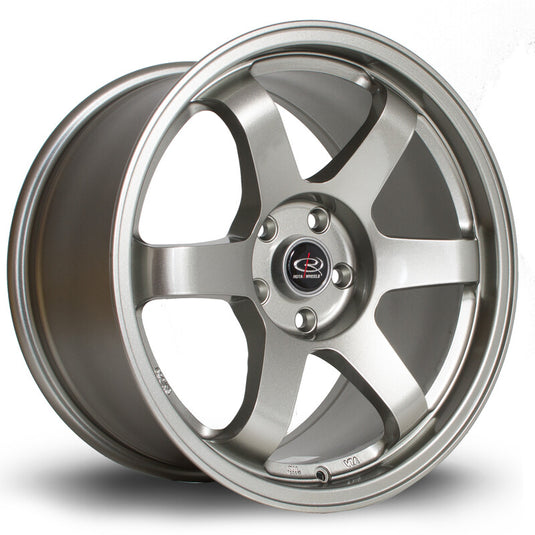Cerchio Rota Grid 9x17 5x108 ET42 - Argento lucidato