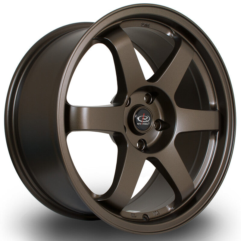 Cerchio Rota Grid 8,5x18 5x112 ET44 - Bronzo