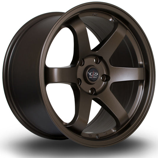 Cerchio Rota Grid 9,5x18 5x114.3 ET38 - Bronzo