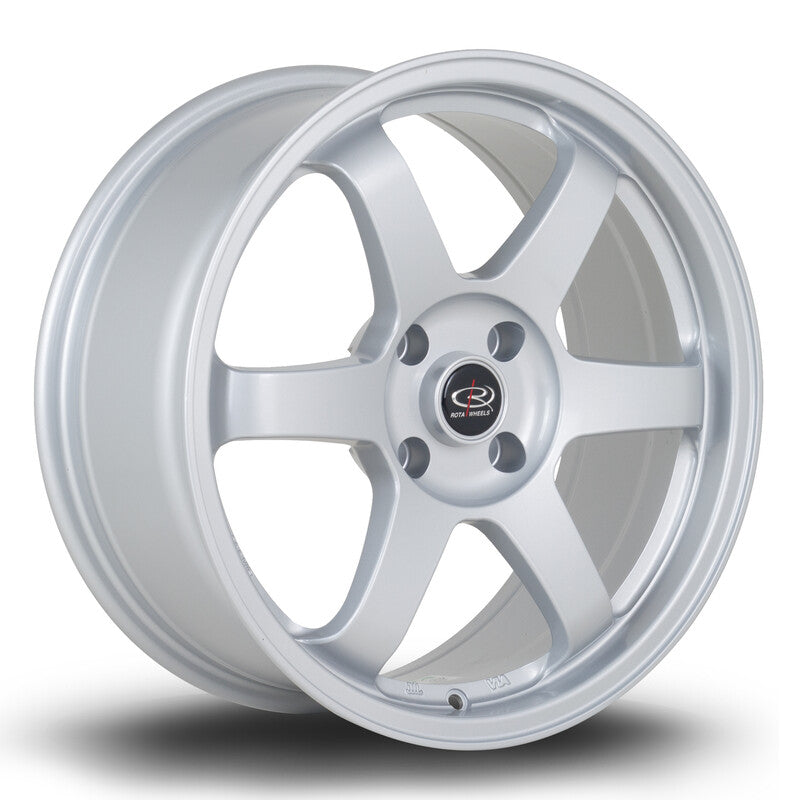 Cerchio Rota Grid2 7,5x17 4x108 ET25 - Argento