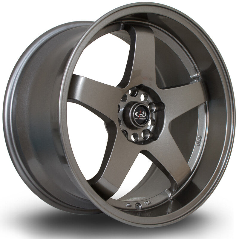 Cerchio Rota GTR-D 9,5x18 5x114.3 ET12 - Bronzo
