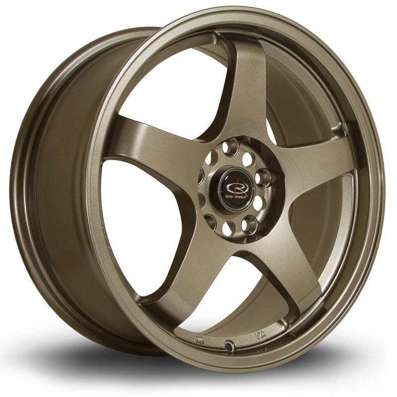 Carica immagine in Galleria Viewer, Cerchio Rota GTR 7,5x17 5x114.3 ET45 - Bronzo
