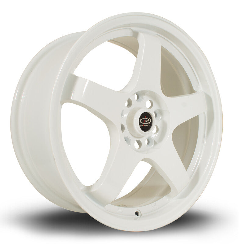 Cerchio Rota GTR 7,5x17 5x114.3 ET45 - Bianco