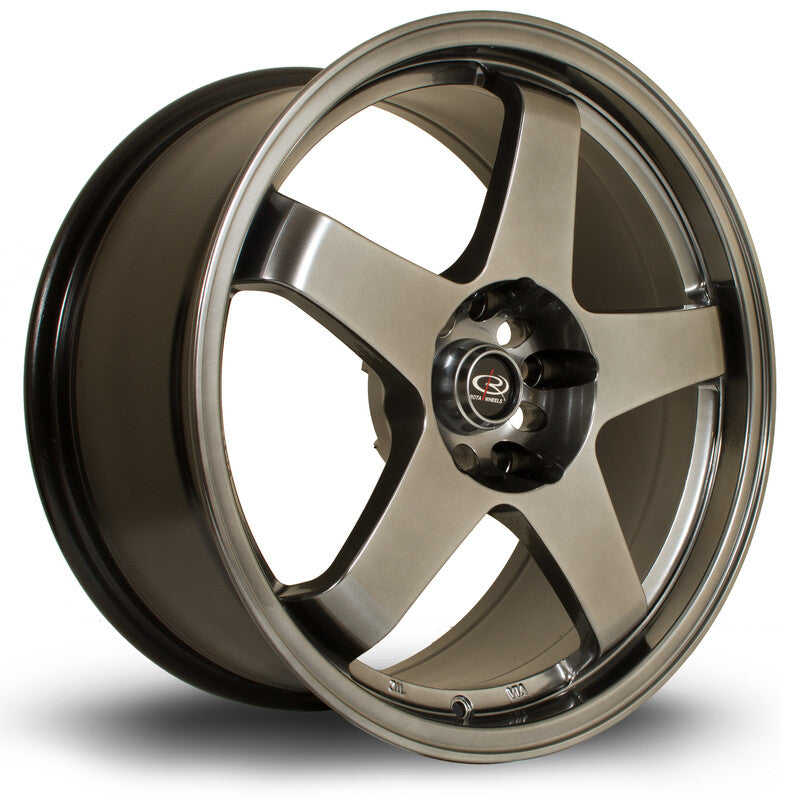 Cerchio Rota GTR 8,5x18 5x120 ET35 - Hyper Black