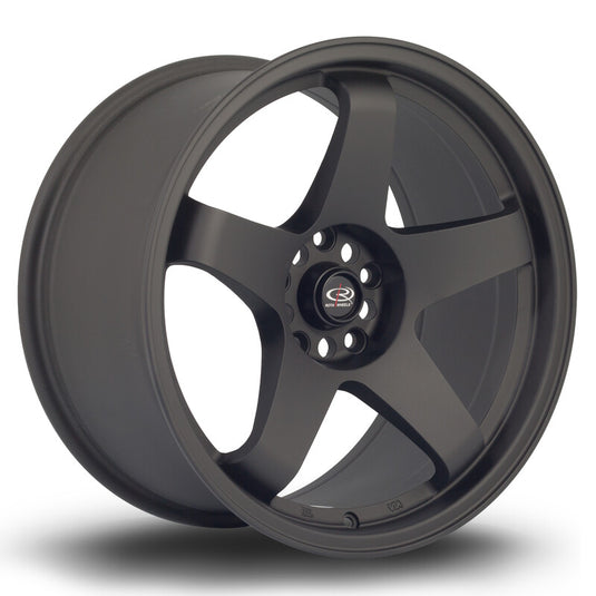 Cerchio Rota GTR 9,5x18 5x114.3 ET30 - Nero opaco
