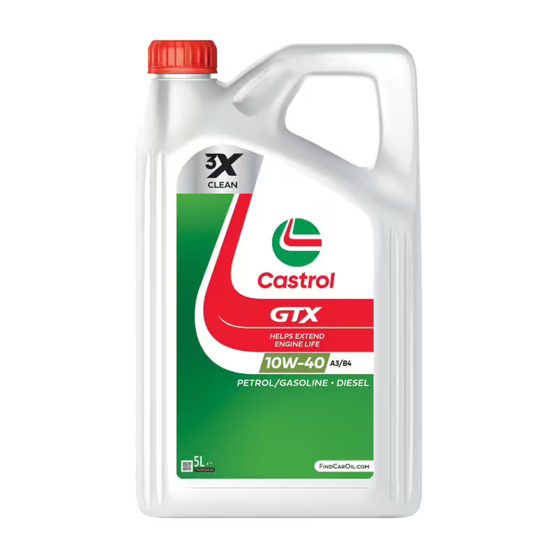 5L Olio Motore Castrol GTX Ultraclean 10W40