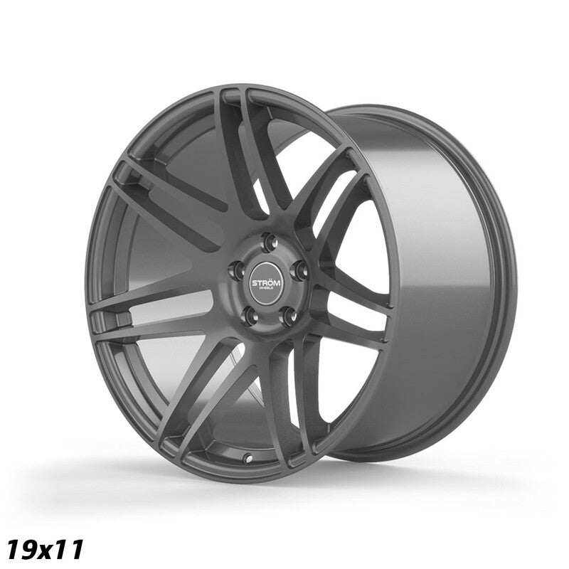 Carica immagine in Galleria Viewer, Cerchio Ström STR3 11x19 5x120 ET40 - Gunmetal lucido
