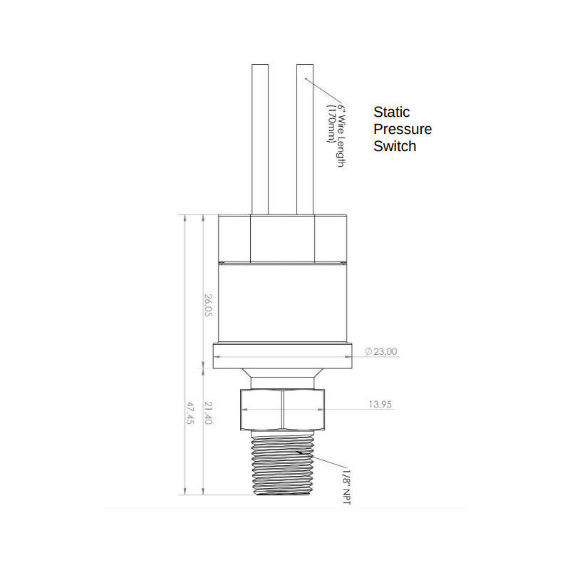 Carica immagine in Galleria Viewer, Pressostato Hobbs Deatschwerks - 15 psi / 1.8 NPT
