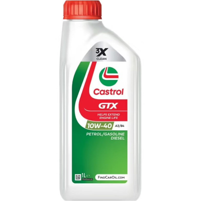 1L Olio Motore Castrol GTX Ultraclean 10W40