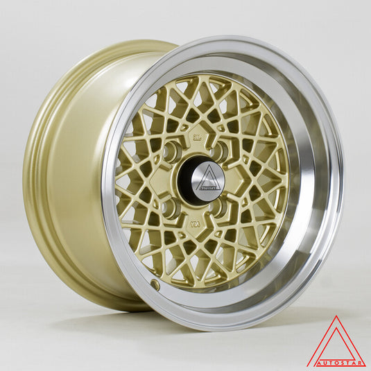 Cerchio Autostar Kyoshu 7x13 4x100 ET-7 - Oro
