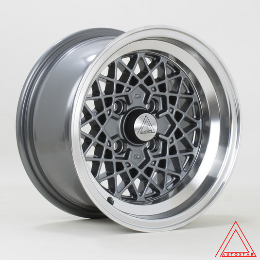Cerchio Autostar Kyoshu 7x13 4x114.3 ET-7 - Gunmetal