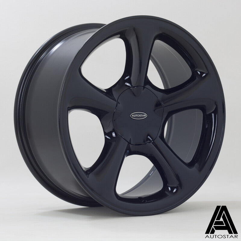 Carica immagine in Galleria Viewer, Cerchio Autostar Legend 8,5x18 5x108 ET35 - Nero lucido
