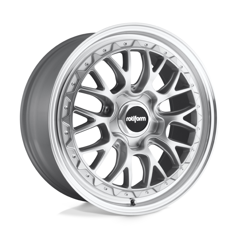 Cerchio Rotiform LSR 8,5x19 5x112 ET35 - Argento lucidato