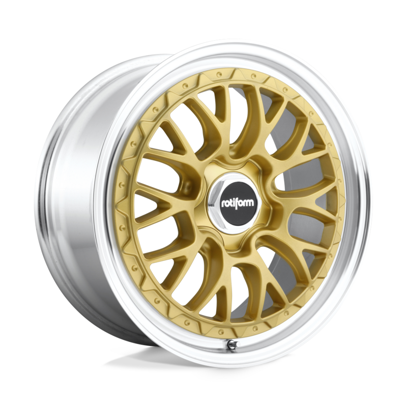 Cerchio Rotiform LSR 8,5x18 5x112 ET45 - Oro opaco lucidato