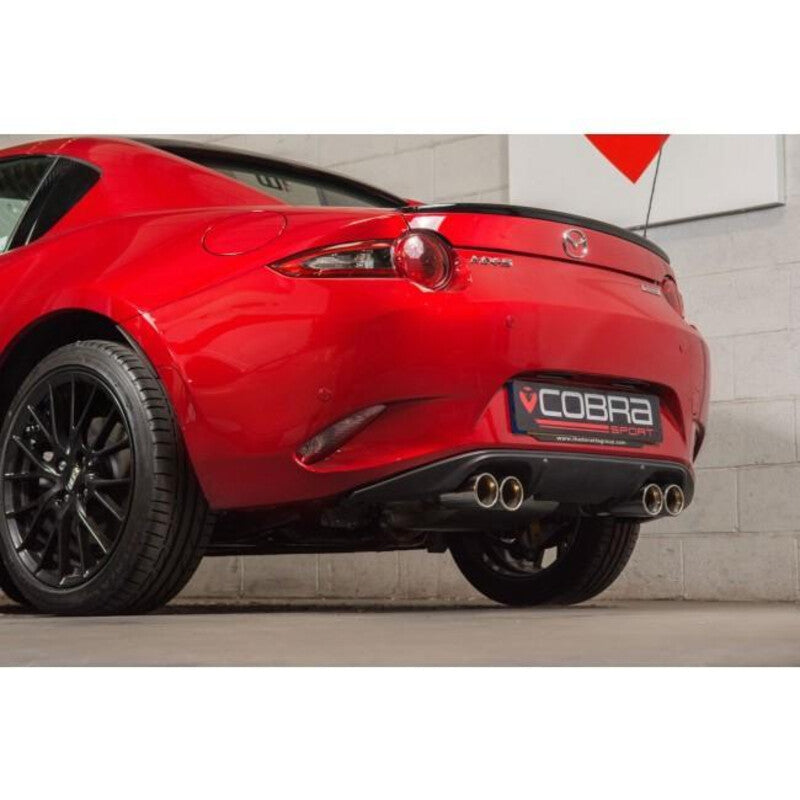 Linea di Scarico "Catback" Cobra per Mazda MX-5 ND (a Doppia Uscita)