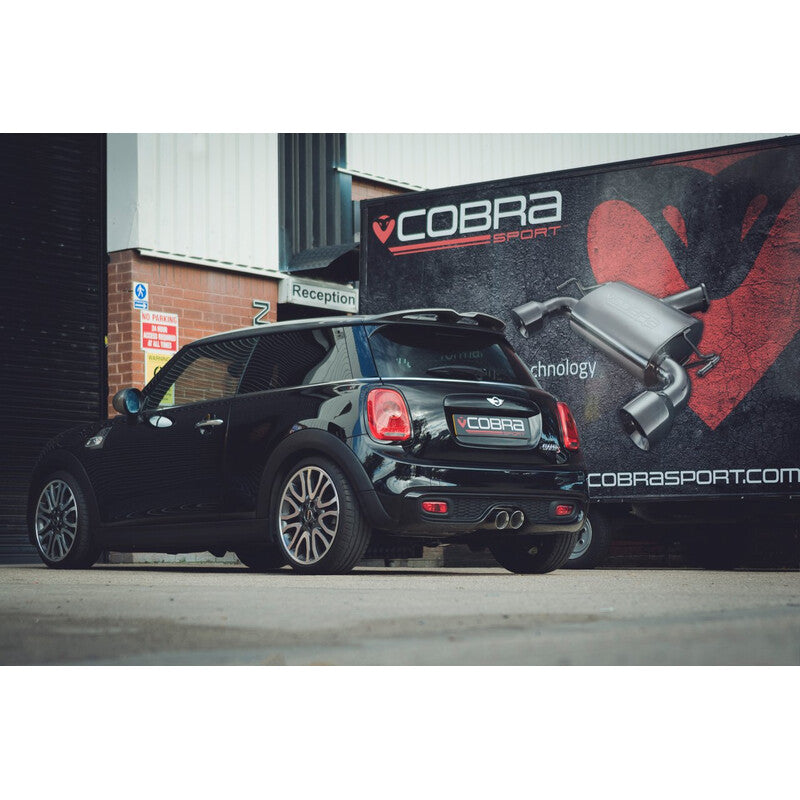 Carica immagine in Galleria Viewer, Linea di Scarico "Catback" Cobra per Mini John Cooper Works F56 Ø3" (14-18), con Valvola
