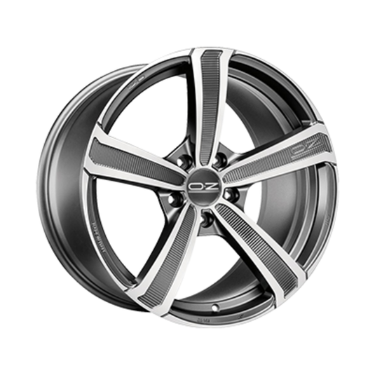 Cerchio OZ Racing Montecarlo HLT 9,5x22 5x112 ET54 - Grafite opaco