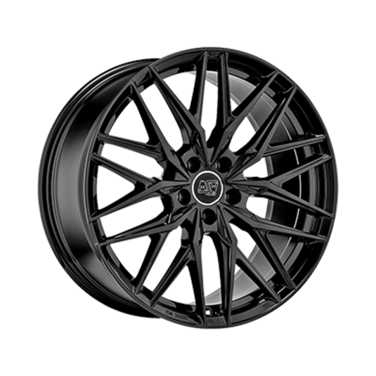 Cerchio MSW 50 9,5x22 5x112 ET36 - Nero lucido