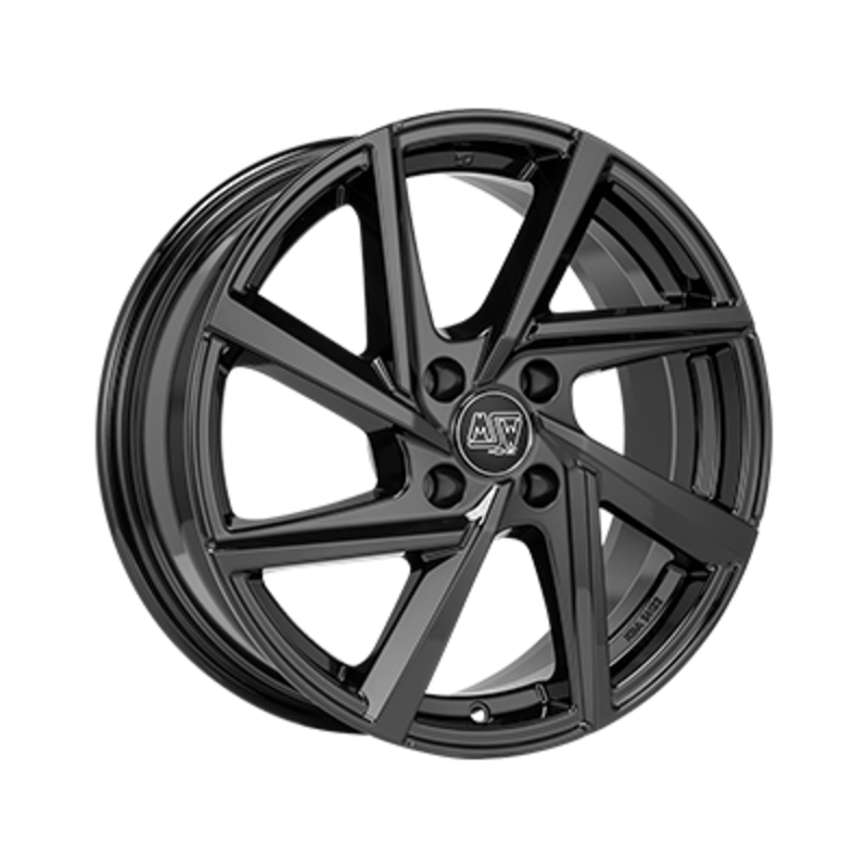 Carica immagine in Galleria Viewer, Cerchio MSW 80-4 6,5x16 4x108 ET32 - Nero lucido
