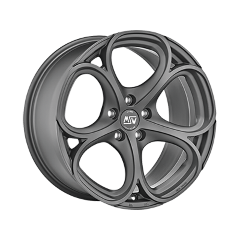 Cerchio MSW 82 9x18 5x110 ET34 - Gunmetal opaco