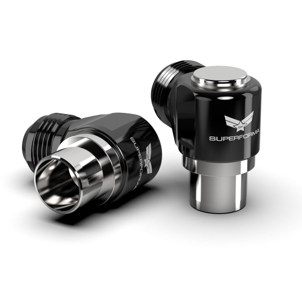 Raccordo Dash 10 a Gomito per Coperchio Punterie - Nissan RB25DET, CA18DET, SR20DET