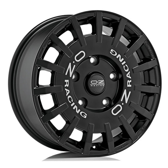Cerchio OZ Racing Rally Racing Van 8x18 5x112 ET45 - Nero opaco