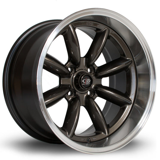 Cerchio Rota RB-X 9,5x17 4x114.3 ET-19 - Gunmetal