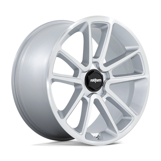 Cerchio Rotiform BTL 10,5x21 5x112 ET38 - Argento lucidato