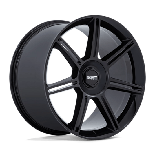 Cerchio Rotiform FRA 12x22 5x130 ET60 - Nero opaco e lucido