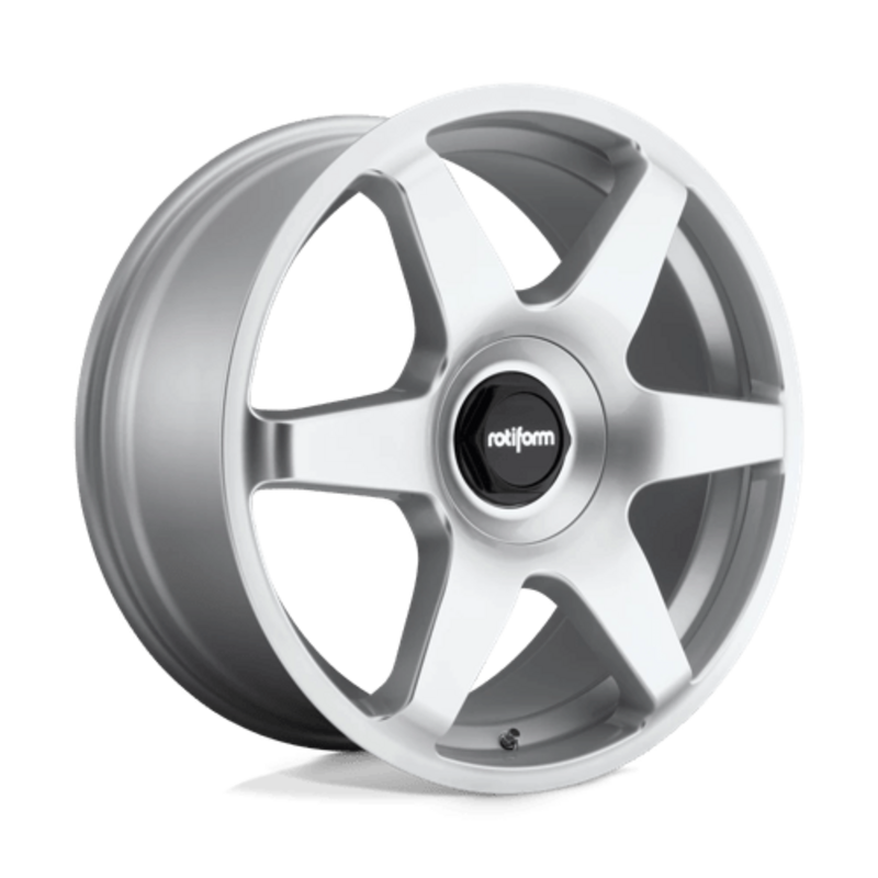 Carica immagine in Galleria Viewer, Cerchio Rotiform SIX 8,5x19 5x108/5x112 ET45 - Argento lucido - foro 72,56 mm
