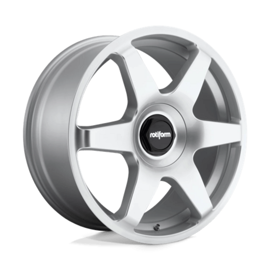 Cerchio Rotiform SIX 8,5x19 5x108/5x112 ET45 - Argento lucido - foro 72,56 mm