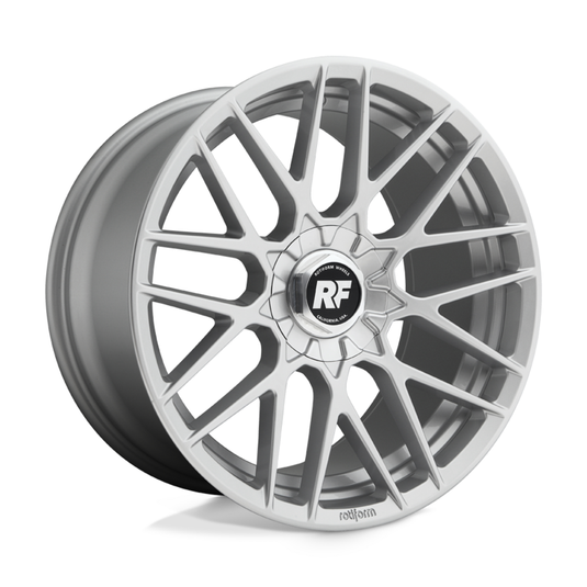 Cerchio Rotiform RSE 10x20 5x112/5x120 ET40 - Argento lucido
