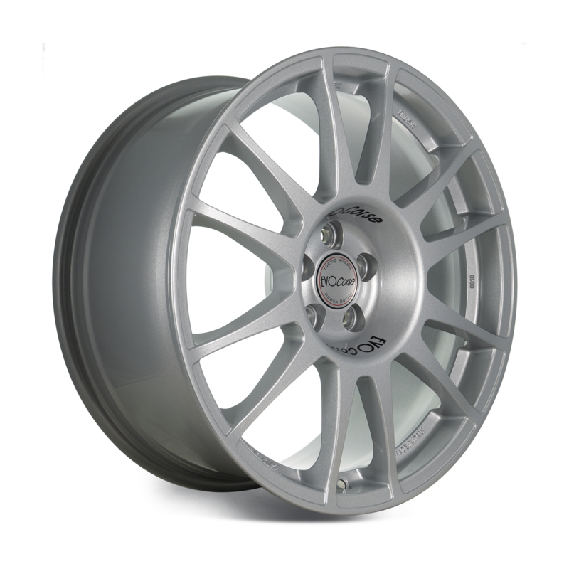 Carica immagine in Galleria Viewer, Cerchio Evo Corse SanremoCorse 7x17 5x120 ET42 - Argento (Ford Fiesta Rally3)
