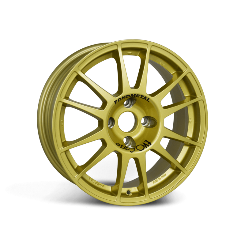 Carica immagine in Galleria Viewer, Cerchio Evo Corse SanremoCorse 6,5x16 4x100 ET31 - Oro (Renault Clio Rally 5)
